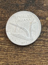 1953 italia dieci lire - 1953,