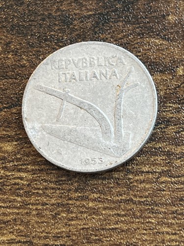 1953 italia dieci lire - 1953, 10