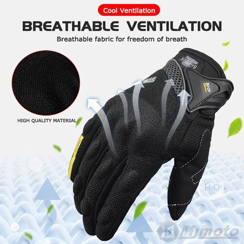 Guanti moto estivi uomo touch - guanti,