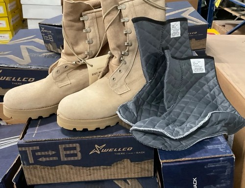 Wellco navy combat boots - wellco,