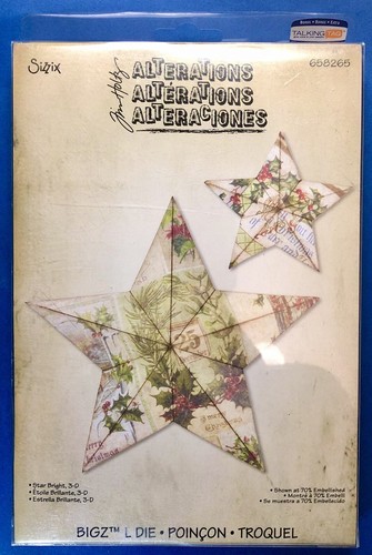 Tim holtz star bright bigz - tim,