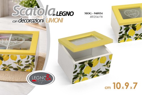 Scatola cofanetto porta