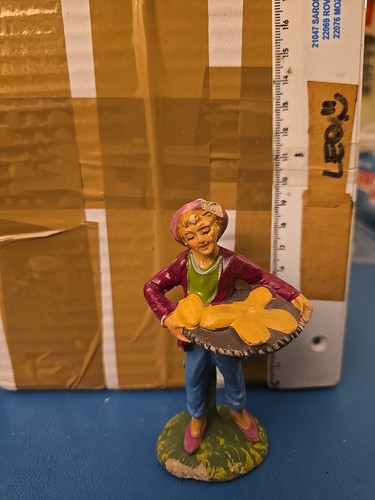 Personaggio presepe vintage - personaggio,