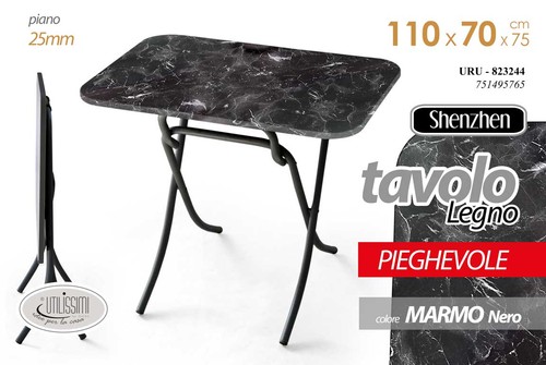 Tavolo pieghevole tavolino - pieghevole,