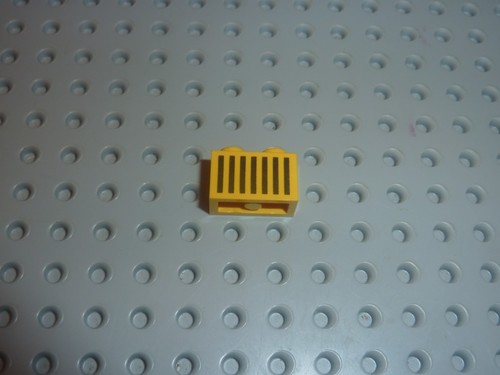 Lego brick with black - brick, x