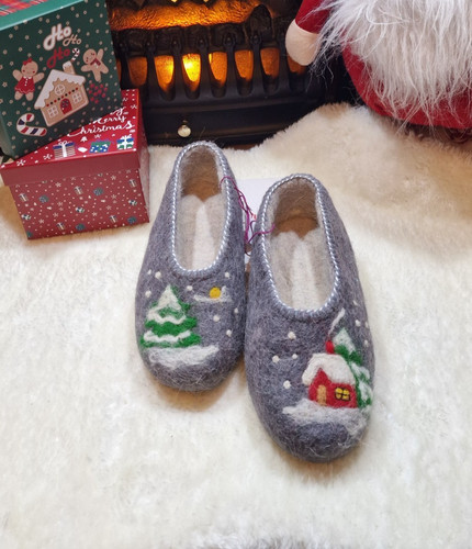 Pantofole fatte mano in - a,