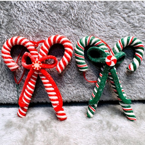 Vintage candy canne fiocco - vintage,