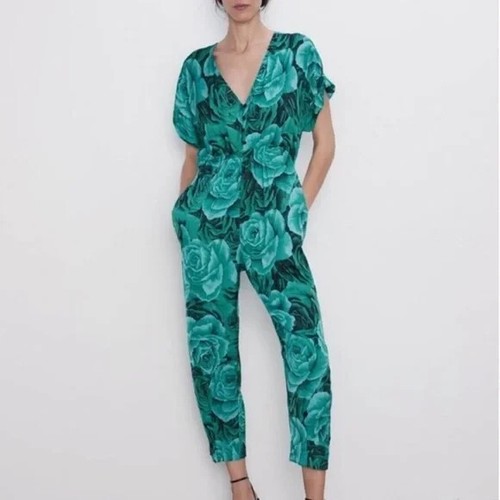 Tuta donna zara scollo v - tuta,