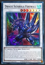 DRAGO SCIABOLA FIREWALL Super Rara in Italiano (Saber Dragon) ALIN-IT038 YUGIOH