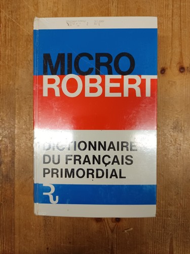 Micro robert dictionnaire du - dictionnaire,