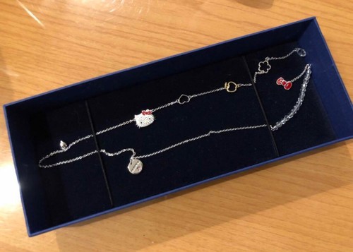 Collana swarovski hello kitty - hello,