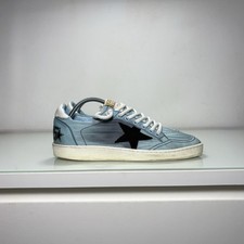 Golden Goose Ballstar Azzurre In Tela 39