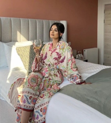 Kimono zara stampato con - kimono,