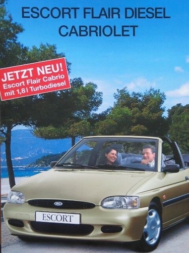 Brochure ford escort - brochure,