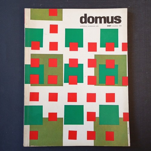 Domus 361 1959 - , scarpa