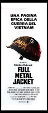 1987 * Locandina Cinema "Full Metal Jacket - Stanley Kubrick - Matthew Modine, A