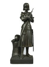 JEANNE D ARC BRONZE NOIR