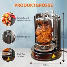 Griglia per kebab 400 - per, w