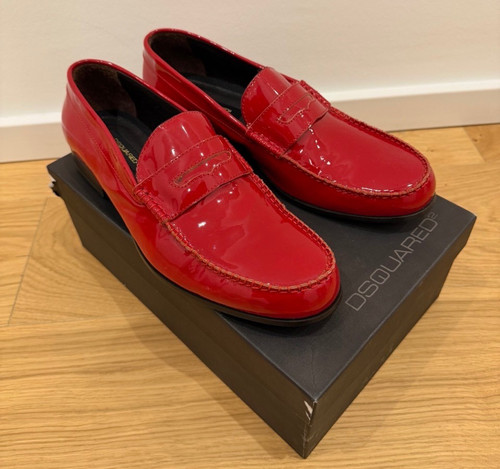 Mocassini dsquared red s - red, s/s