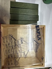 KAPLA 23 Pezzi Set Blocchi da Costruzione Legno Verde Vintage