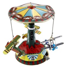 Giostra giocattolo in latta