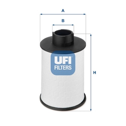 Filtro carburante ufi - filtro,