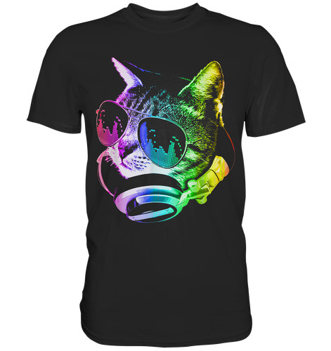 Shirt divertente rainbow dj - divertente,