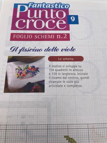 Schema punto croce fascino - punto,