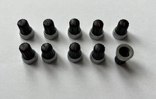 10x Vestax Black knobs with