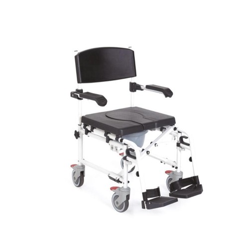 Sedia per doccia ruote 12cm - sedia,