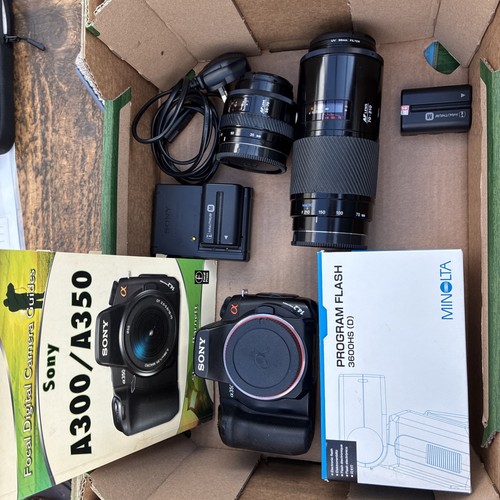Sony alpha a350 dslr 2 - a350,