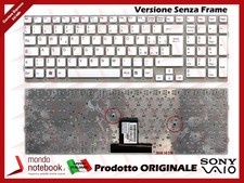 Tastiera Italiana per notebook SONY Vaio p/n 148793451 (Senza Frame) Bianca