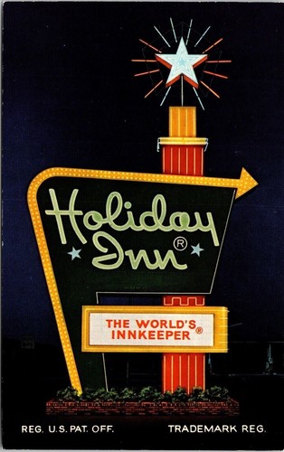 Holiday inn sign us - sign,