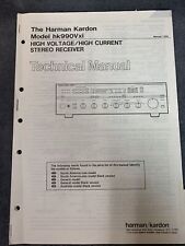 Manuale tecnico Harman Kardon