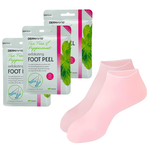 Kit cura piedi 3x maschere - 3x,