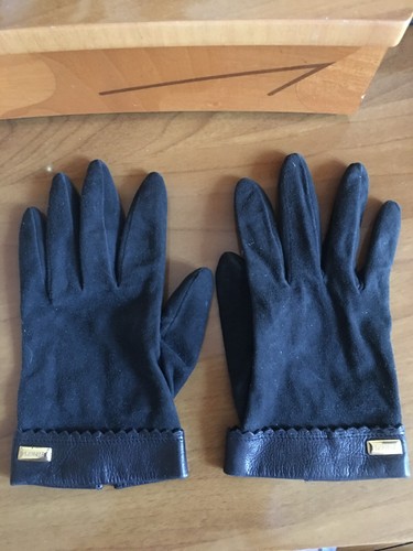 Guanti moschino vintage neri - guanti,