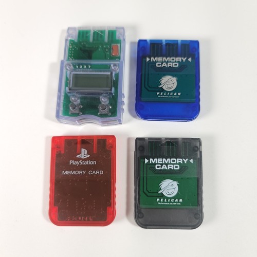 Lotto schede memoria ps1 - 4, di