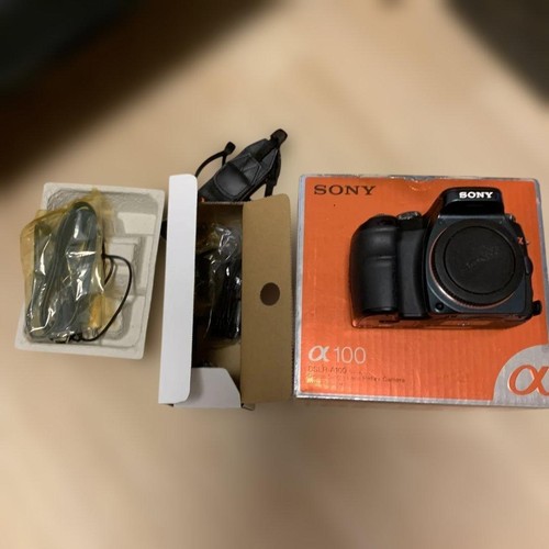 Sony alpha dslr a100 - sony, dslr-a100