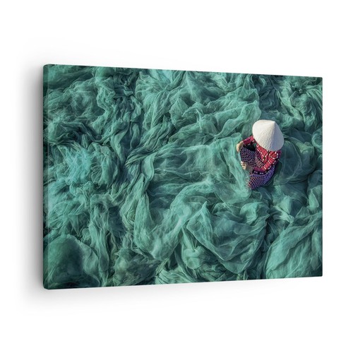Quadro tela 70x50cm rete - tela,