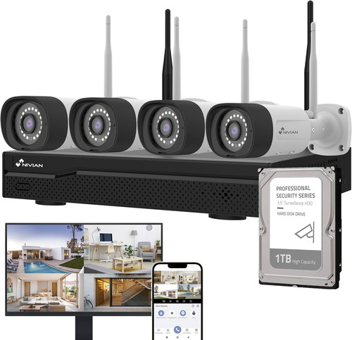 Kit videosorveglianza wifi - wifi, 2k