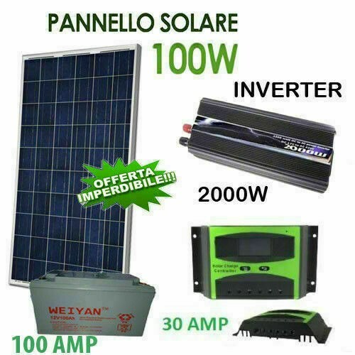 Kit fotovoltaico 1kw - kit,