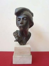 ANTICO BUSTO IN BRONZO