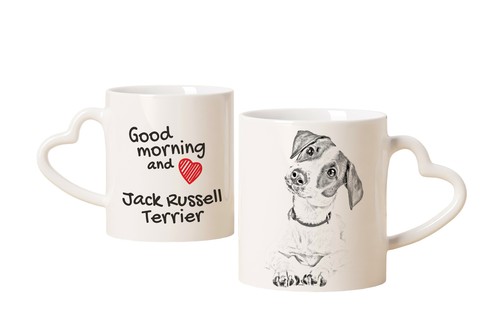 Jack russell terrier tazza con - tazza,