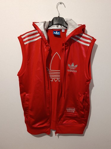 Gilet smanicato zip adidas - gilet/smanicato,