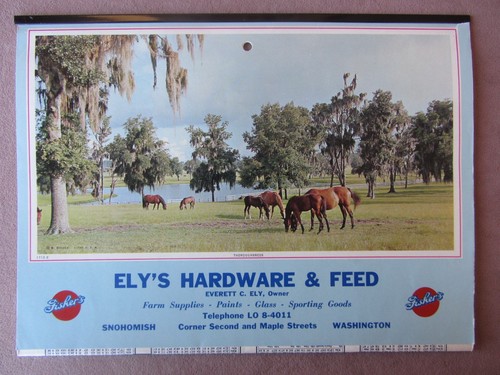 Calendario 1963 ely - calendario,