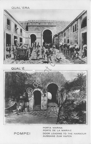 Cartolina pompei qual era - qual',