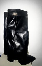 stivale con tacco, stivale alto 43 cm, tacco alto 10 cm