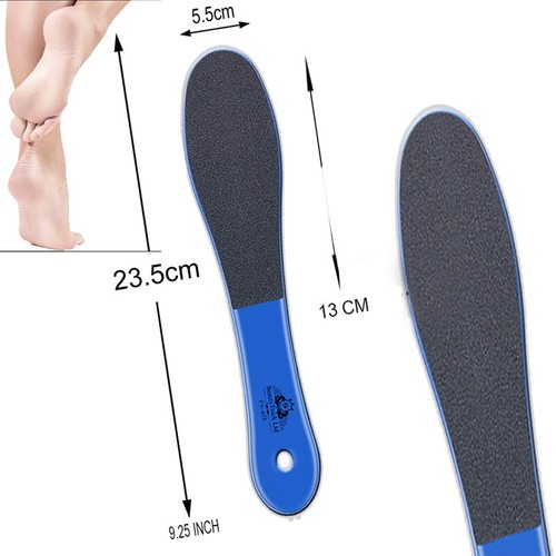 Raspa per piedi - blu, double