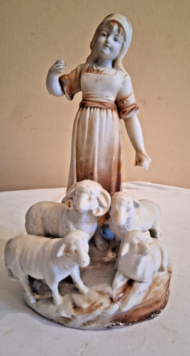 Statuetta bisquit gruppo - statuetta,