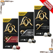 100 Capsule Caffe L'OR Espresso Variety Pack Intensi Compatibile Nespresso *